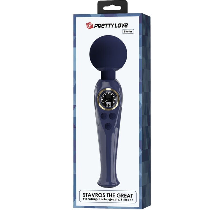 Pretty Love Skyler - Vibrator Wand Blue