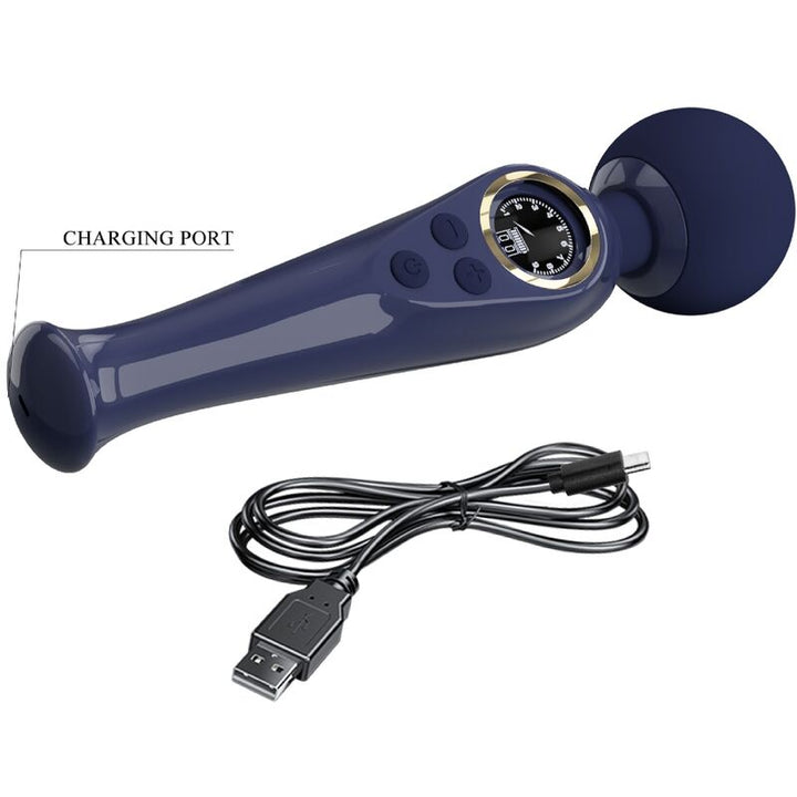 Pretty Love Skyler - Vibrator Wand Blue