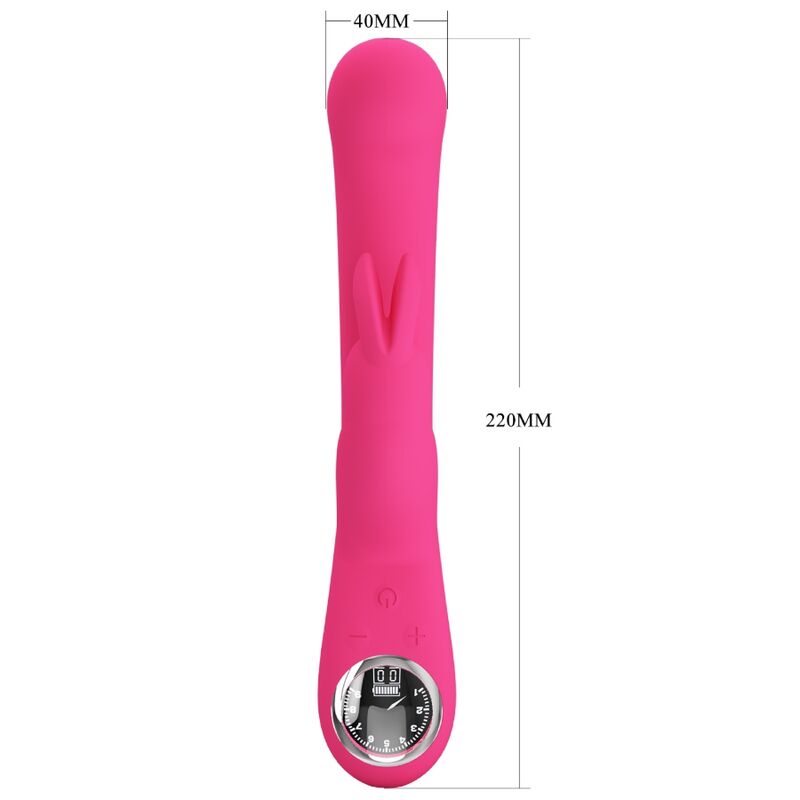 PRETTY LOVE - LAMAR RABBIT VIBRATOR &amp; PINK G-SPOT