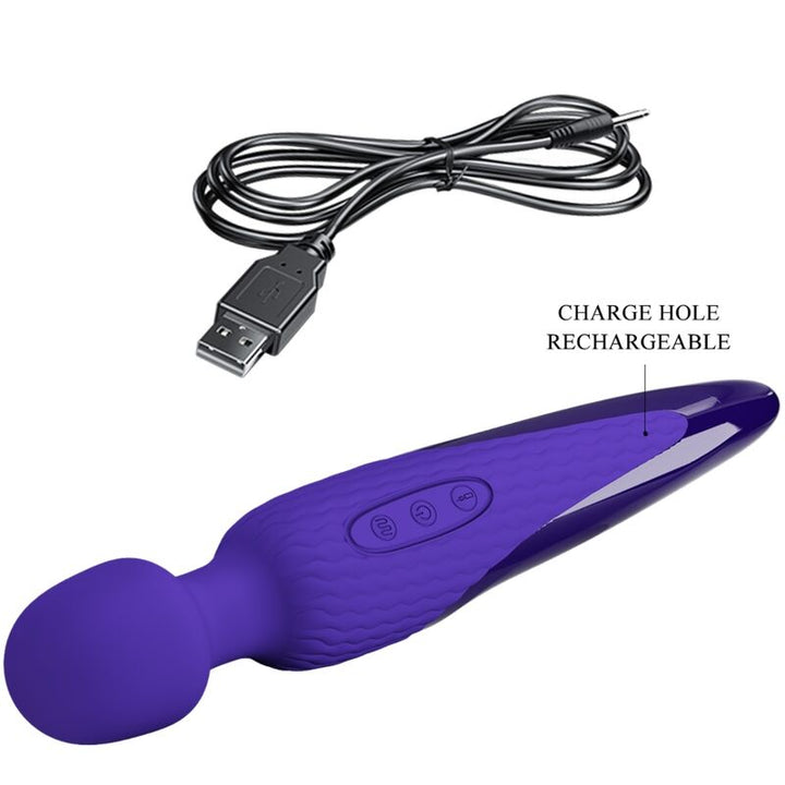Pretty Love Antony - Youth Wand Vibrator Violet Heat Effect