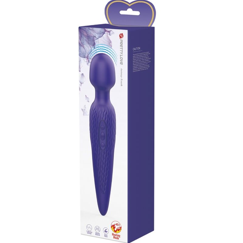 Pretty Love Antony - Youth Wand Vibrator Violet Heat Effect