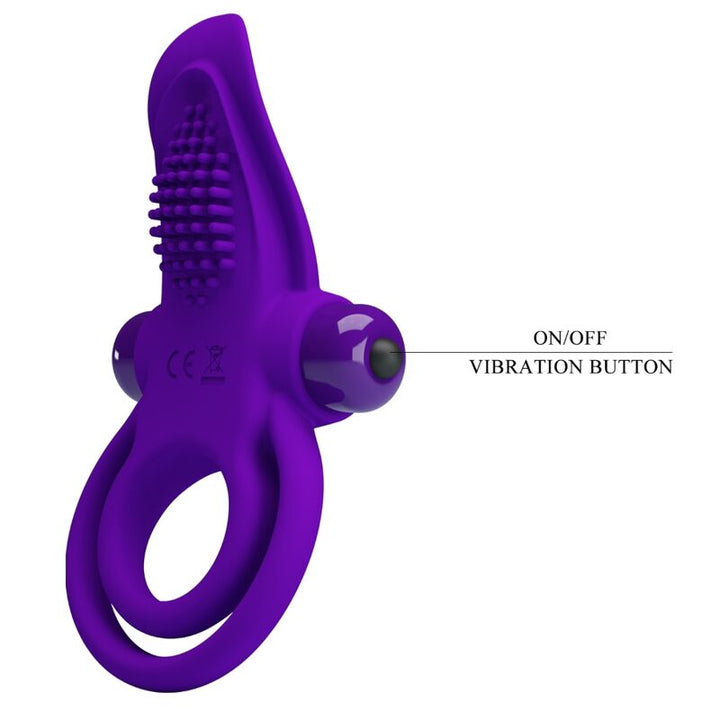 Pretty Love Purple - Vibrating Penis Ring