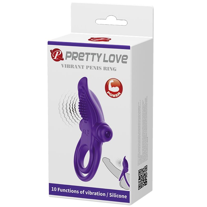 Pretty Love Purple - Vibrating Penis Ring