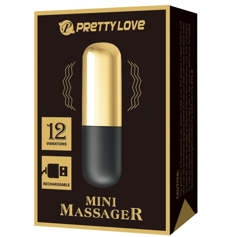 Pretty Love Golden - Rechargeable Bullet Vibrator