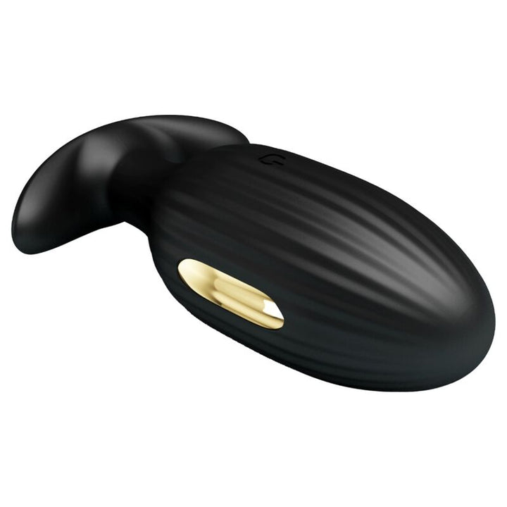 Pretty Love Jefferson App Controlled Anal Plug Black — Black