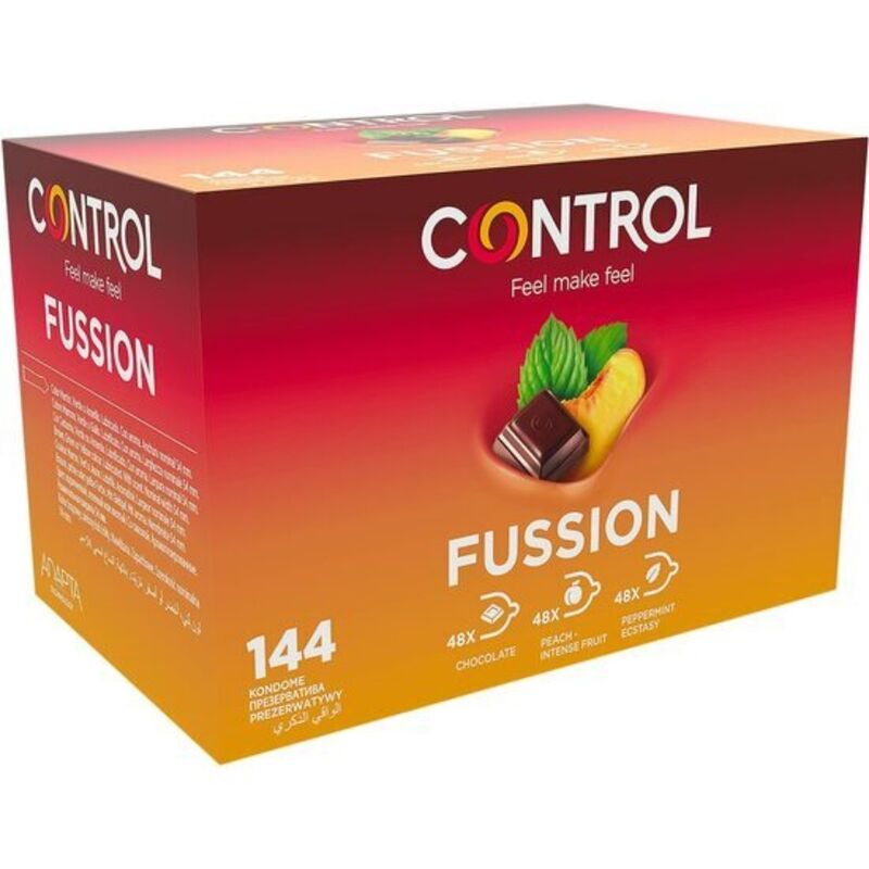 Control Adapta - Fussion Condoms 144 Units