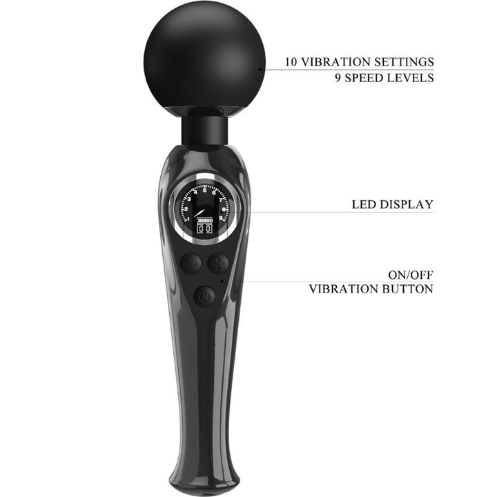 Pretty Love Skyler - Vibrator Wand Black