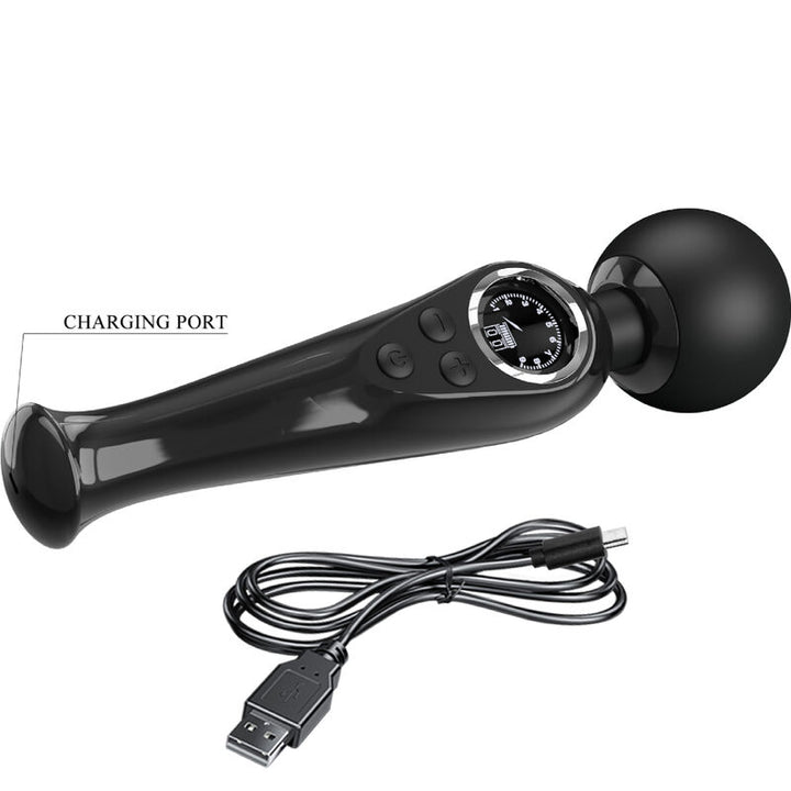 Pretty Love Skyler - Vibrator Wand Black