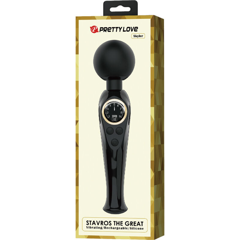Pretty Love Skyler - Vibrator Wand Black