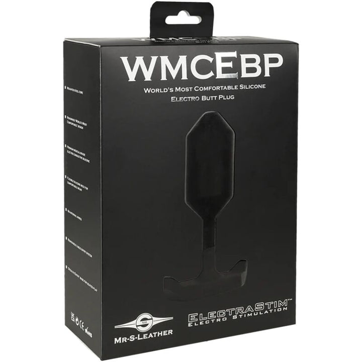 Electrastim Electro Plug Anal Mr-S-Leather — Black