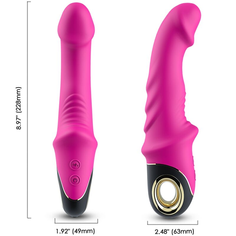 Armony Joyblade - Dildo Vibrator Rotator Fuchsia