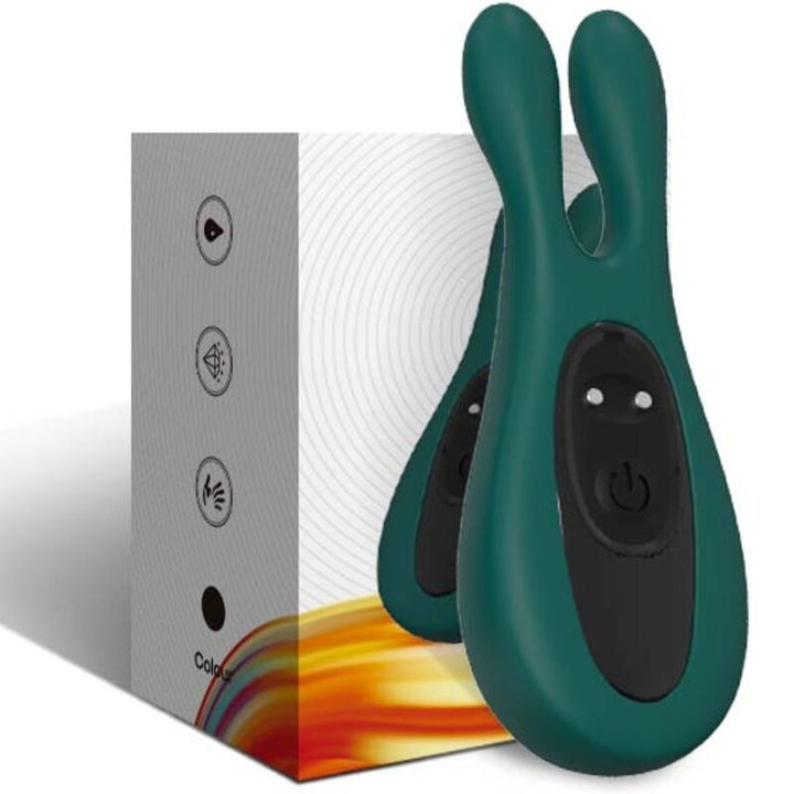 ARMONY - STIMULATOR &amp; VIBRATOR RABBIT GREEN