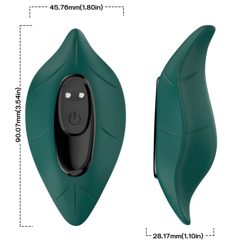 ARMONY - STIMULATOR &amp; VIBRATOR REMOTE CONTROL GREEN