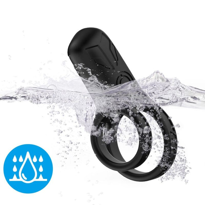 Armony Double Ring - Vibrator Black