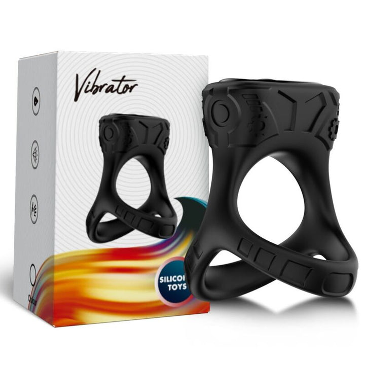 Armony Ring Vibrator - &amp; Multiposition Black