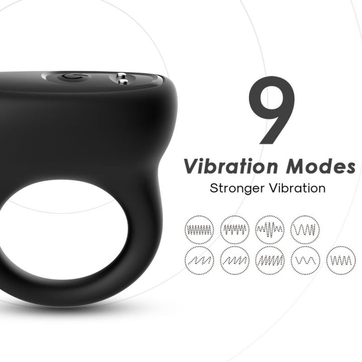 Armony Ring Vibrator - Black