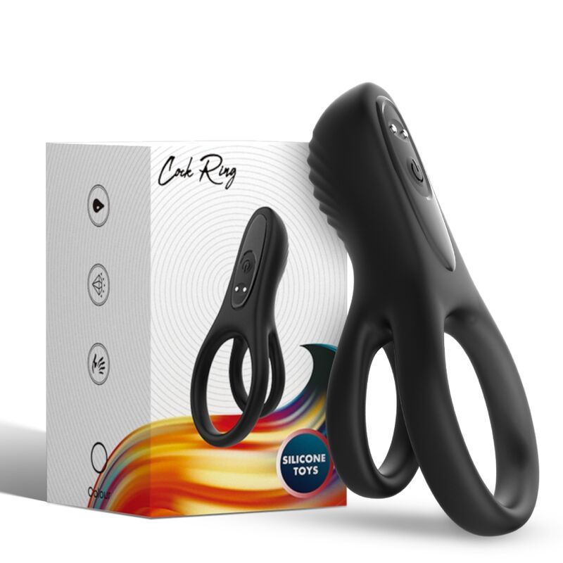 Armony Double Ring - Vibrator Black