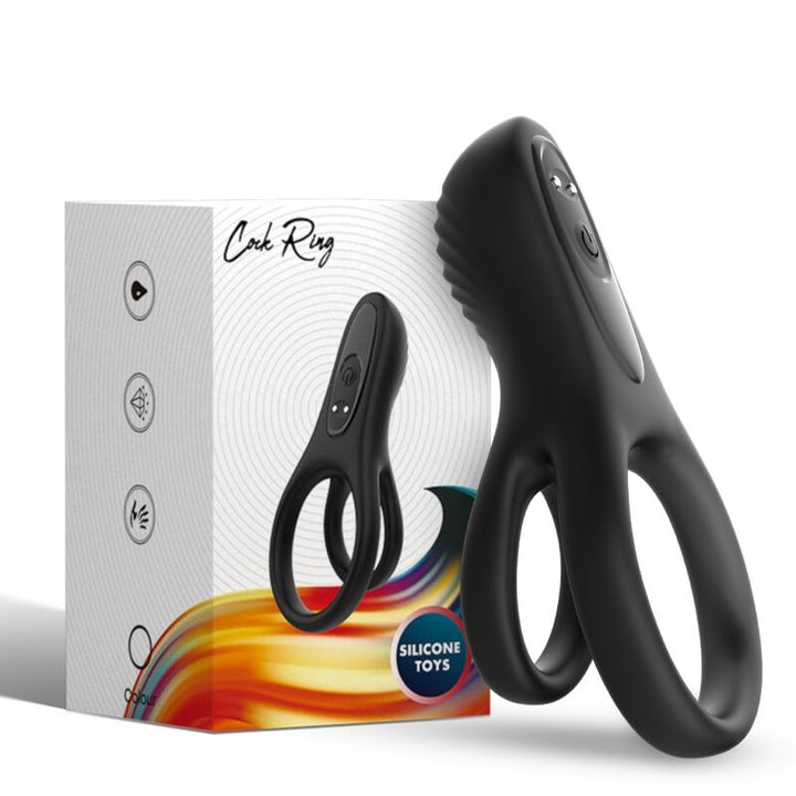 Armony Double Ring - Vibrator Black