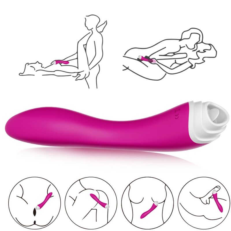 ARMONY - FAIRYLAND LICKING VIBRATING CLIT &amp; VIBRATOR PURPLE