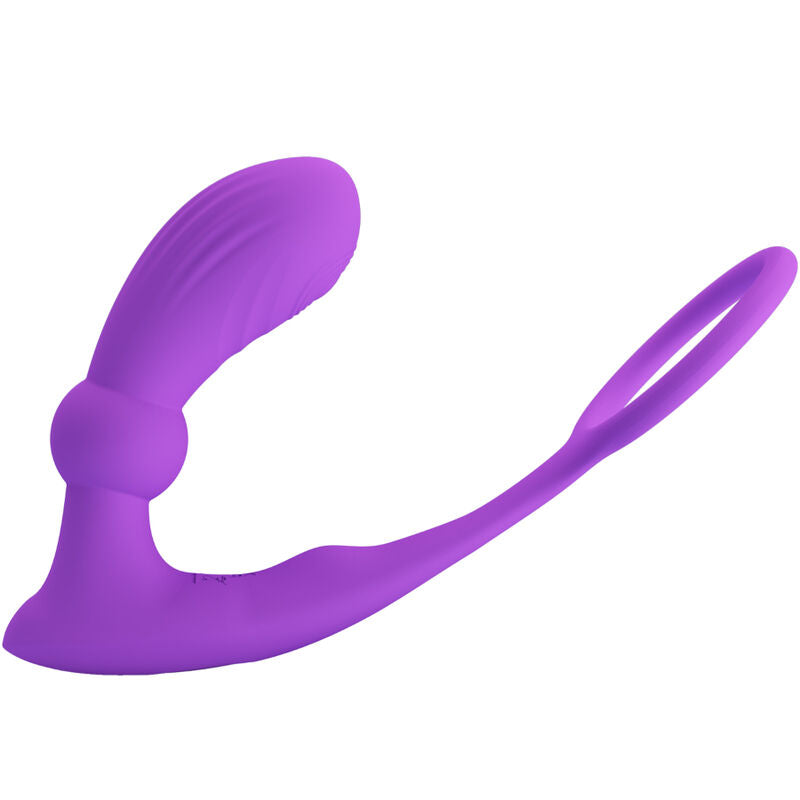 Pretty Love Warren - Violet Anal Ring &amp; Vibrator
