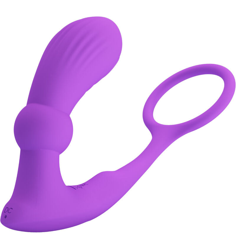 Pretty Love Warren - Violet Anal Ring & Vibrator