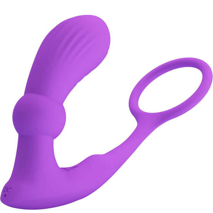 Pretty Love Warren - Violet Anal Ring &amp; Vibrator