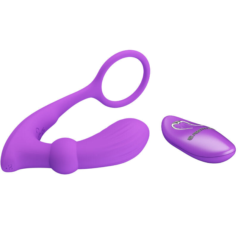 Pretty Love Warren - Violet Anal Ring &amp; Vibrator