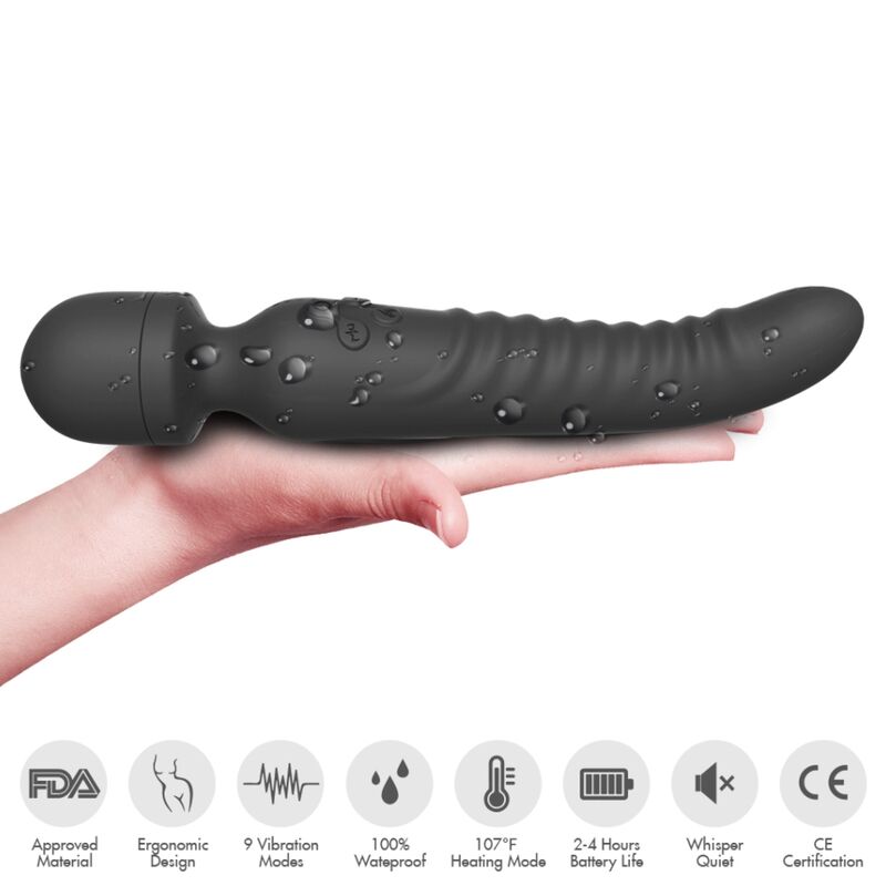 Armony Mission - Massager &amp; Vibrator Heat Effect Black