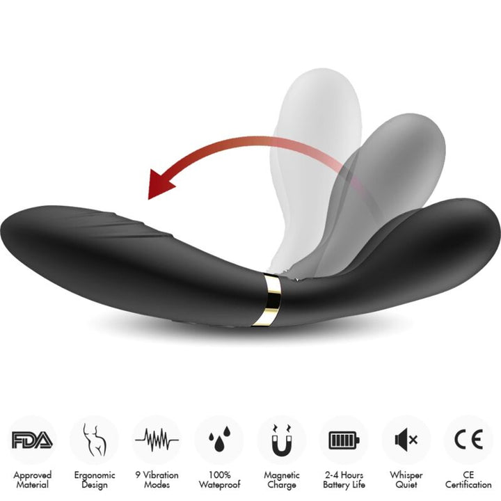 Armony Y-Wand - Massager &amp; Vibrator Double Head Black