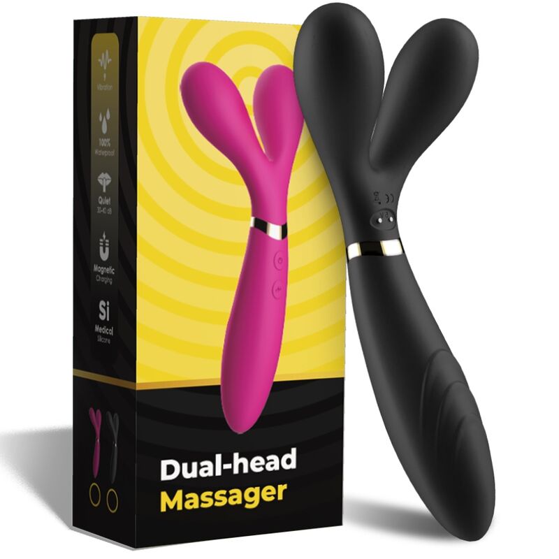 Armony Y-Wand - Massager &amp; Vibrator Double Head Black