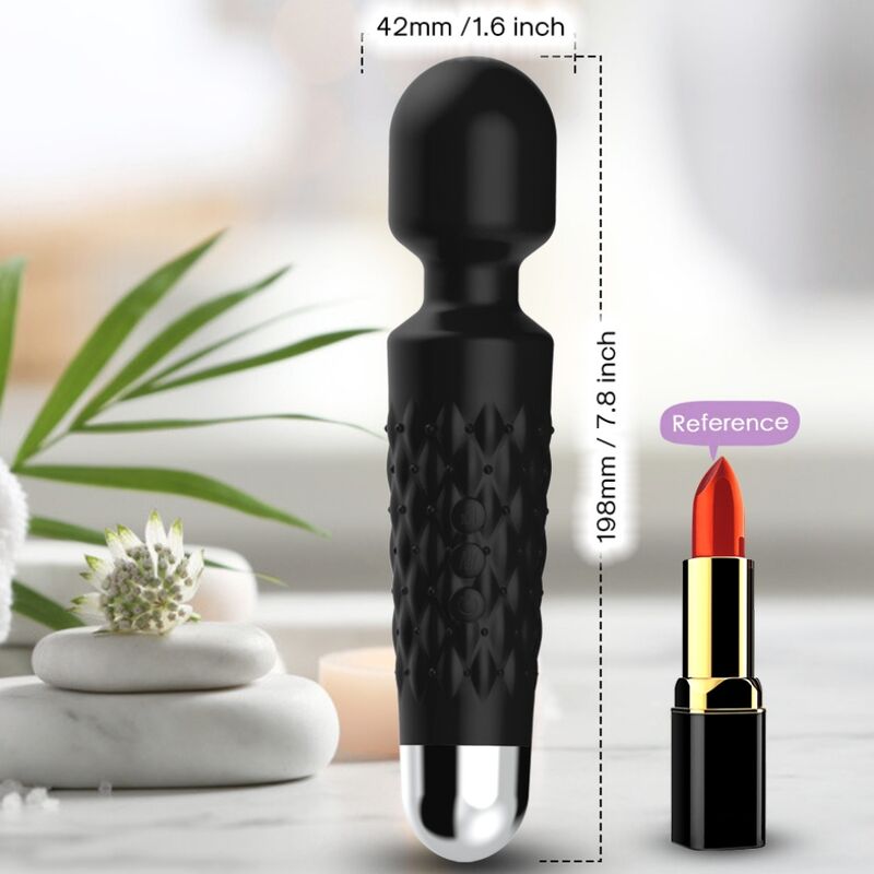 Armony Postman - Massager &amp; Vibrator Super Flexible Head Black