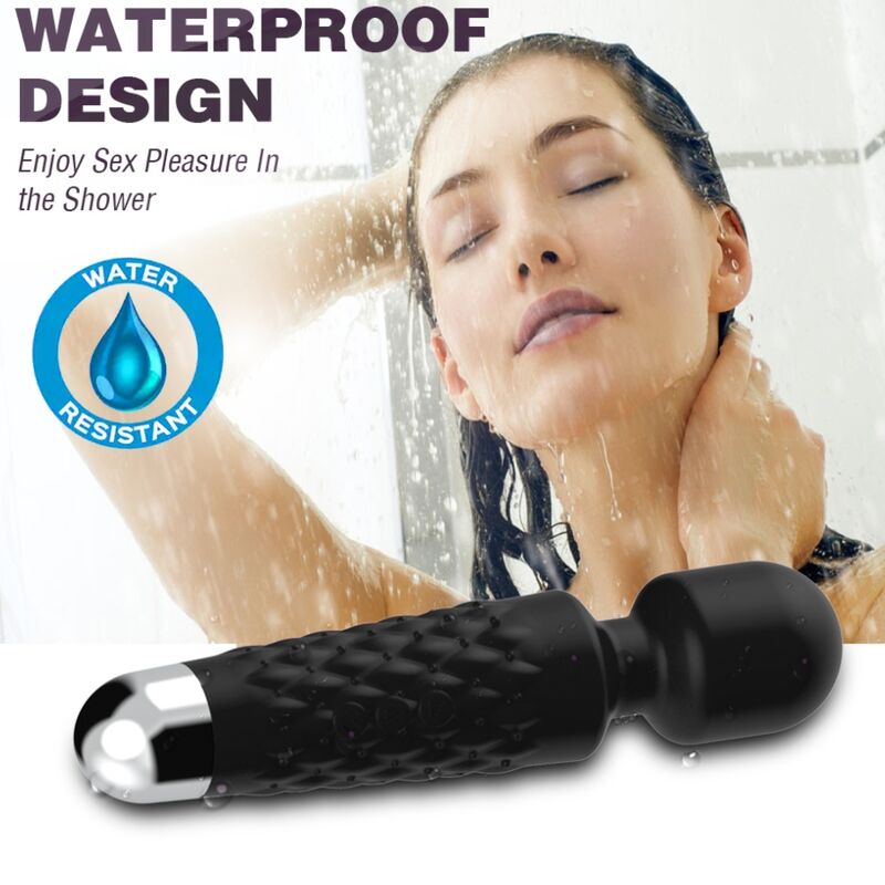 Armony Postman - Massager &amp; Vibrator Super Flexible Head Black