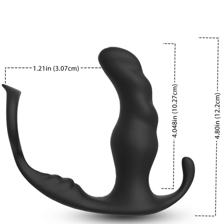 Armony Knight Vibrator Anal Prostate Ring — Black