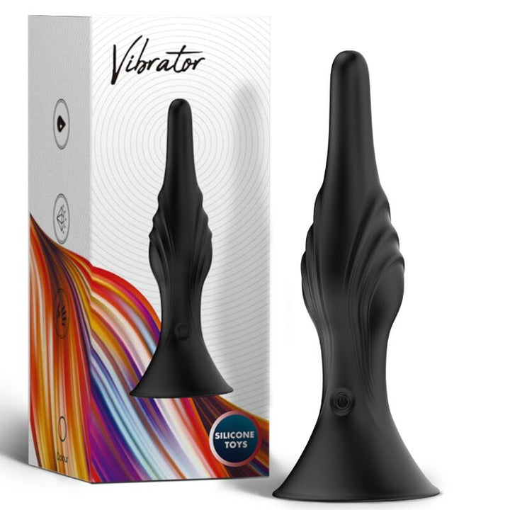 Armony Vibrator Anal Plug Remote Control — Black