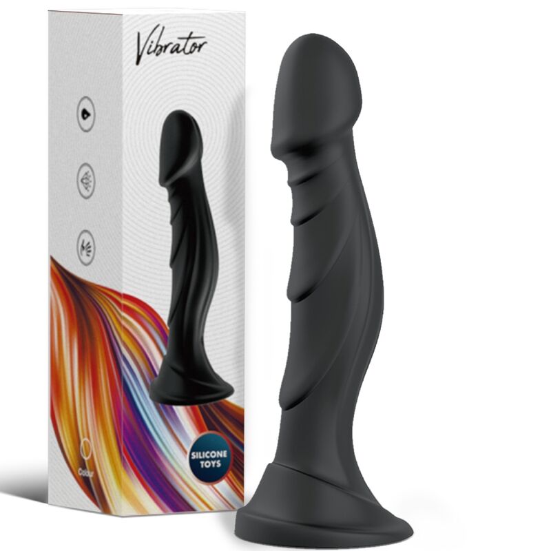 Armony Dildo Vibrator Anal Plug Remote Control — Black