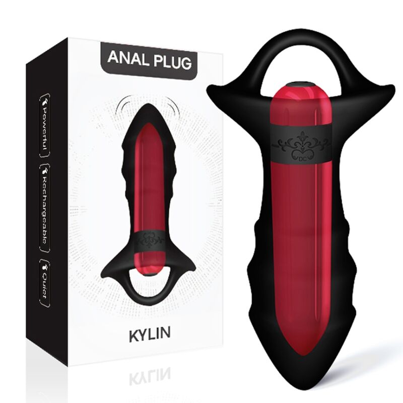 ARMONY - KYLIN FINGER VIBRATOR &amp; ANAL PLUG REMOTE CONTROL BLACK