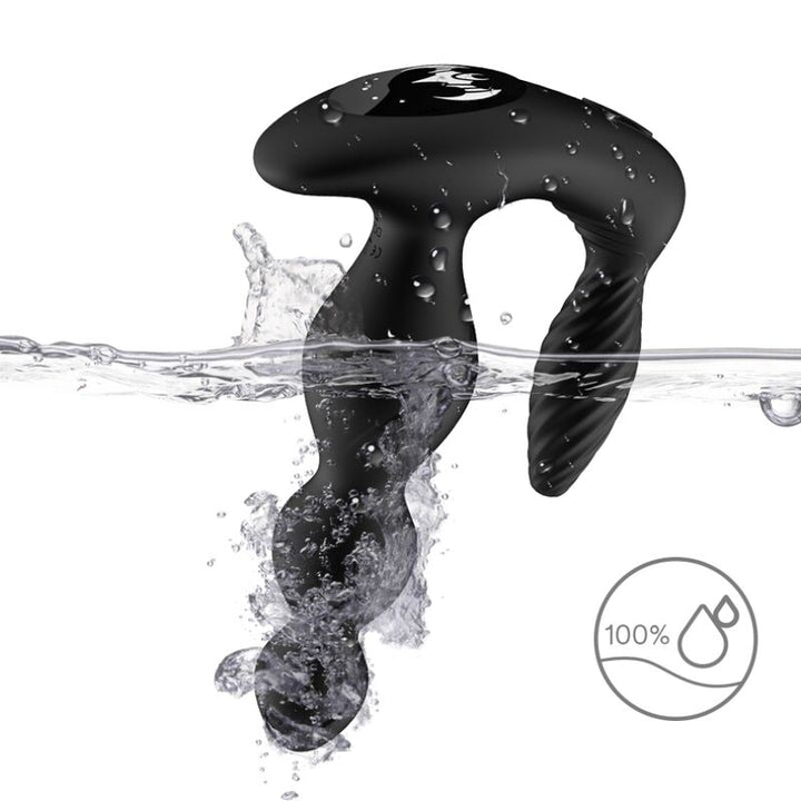 Armony Manfun Vibrator Stimulator Anal Plug — Black