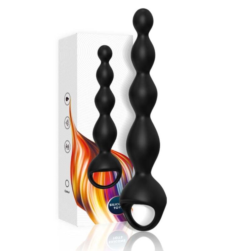 Armony Vibrator Finger Anal Plug — Black