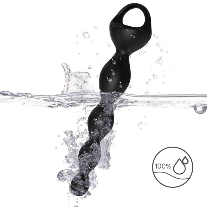 Armony Vibrator Finger Anal Plug — Black