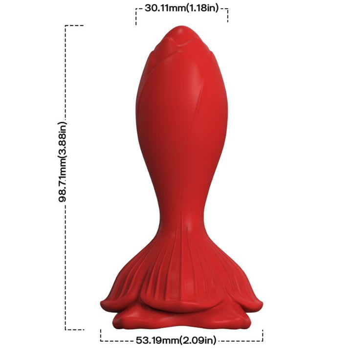 Armony Pink Vibrator Anal Plug Small — Red