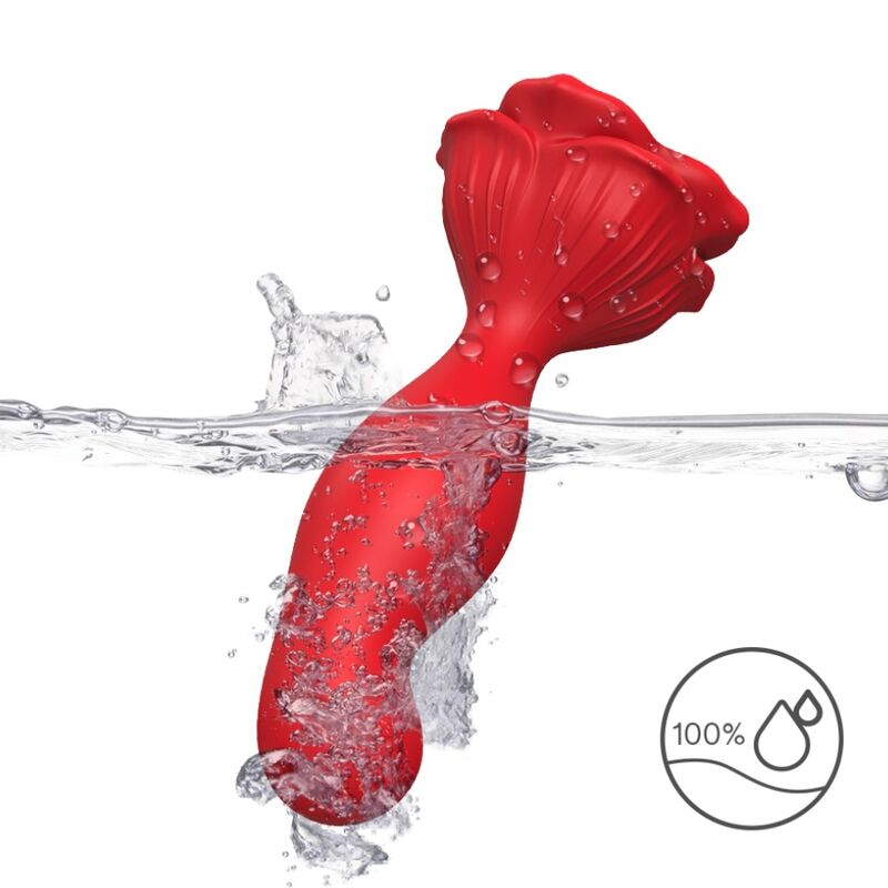 Armony Pink Vibrator Anal Plug — Red