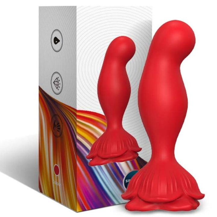 Armony Pink Vibrator Anal Plug — Red