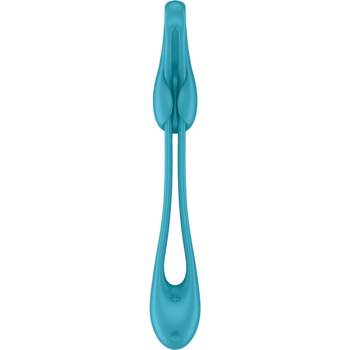 Satisfyer Plug - &amp; Play 1 Flexible Multivibrator — Blue silicone