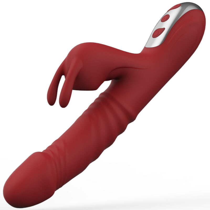 ARMONY - SUCK VIBRATOR &amp; SUCTION RABBIT BURGUNDY