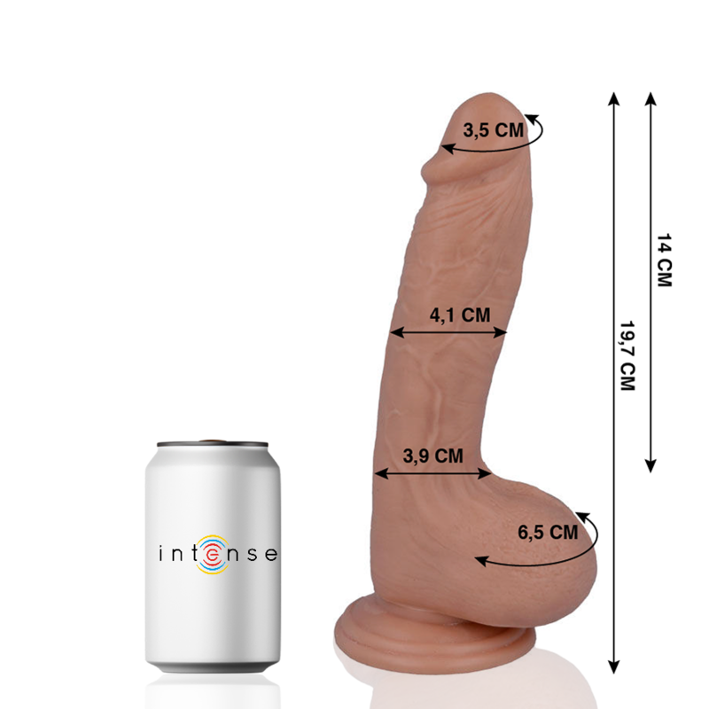 Mr Intense 17 Realistic Cock 19.7 CM -O- 4.1 CM — Skin