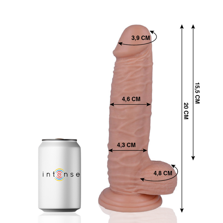 Mr Intense 20 Realistic Cock 20 CM -O- 4.6 CM — Skin