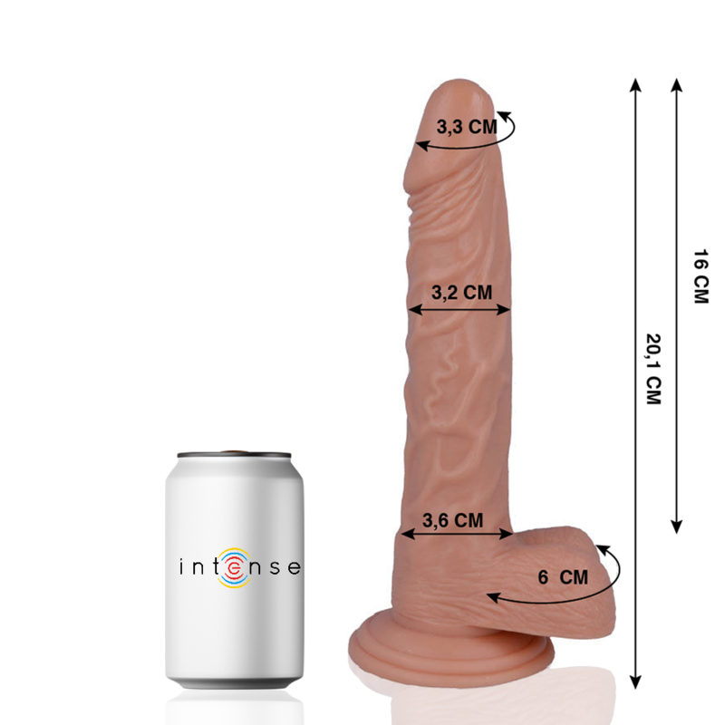 Mr Intense 21 Realistic Cock 20.1 CM -O- 3.2 CM — Skin