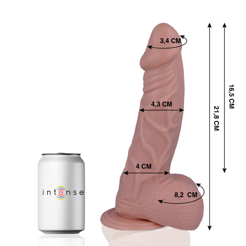 Mr Intense 25 Realistic Cock 21.8 CM -O- 4.3 CM — Skin