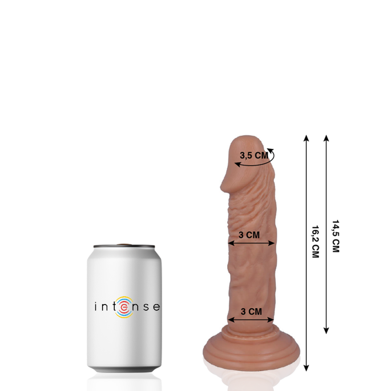 Mr Intense 3 Realistic Cock 16.2 CM -O- 3 CM — Skin