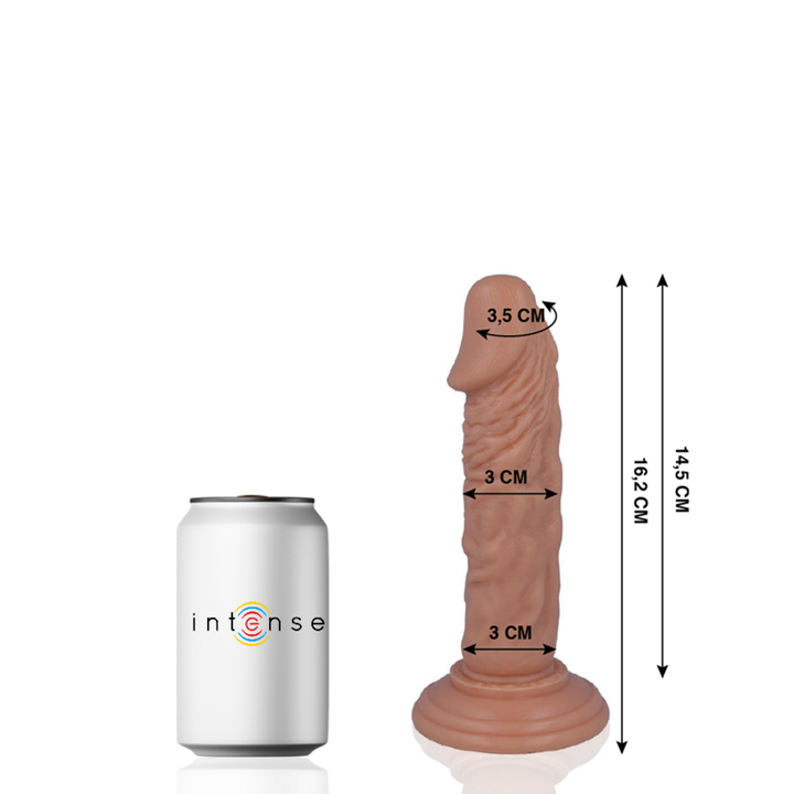 Mr Intense 3 Realistic Cock 16.2 CM -O- 3 CM — Skin